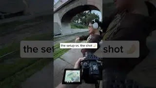 the setup vs. the shot 💥 #videography #editing #newartist