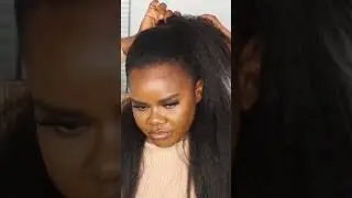 Quick hairstyle