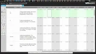 vForum Show Flow - Smartsheet Template