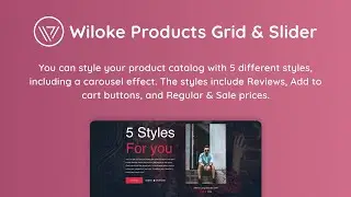 Wiloke Products Grid & Slider