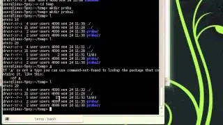 OS.21 Основные консольные команды работы с файлами в Linux (openSuSE)