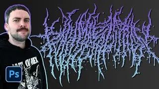 How To Design BRUTAL Slam/Death Metal Logos - Photoshop Tutorial