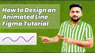 How to Design an Animated Line - Figma Tutorial | Creating an Animated Line Design