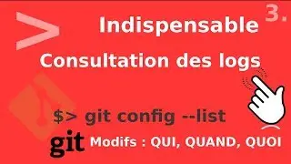 Git - 3. Consultation des logs (git log) | tutos fr