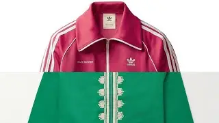 Three Designers: Track Jackets (Wales Bonner, Bode, Martine Rose)