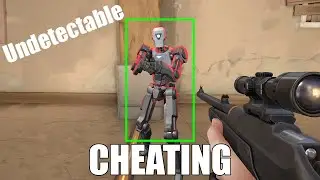 Making a Literal Video Game Aimbot | Firing Range
