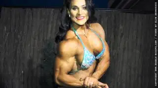 Cris Goy Arellano in her best muscular shape