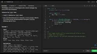 [Leetcode] 359. Logger Rate Limiter
