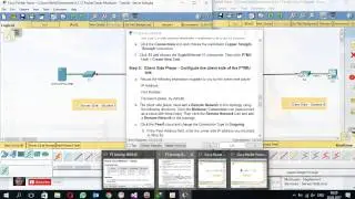 4.3.1.3 -10.3.1.3  Packet Tracer Multiuser - Implement Services - Client Side