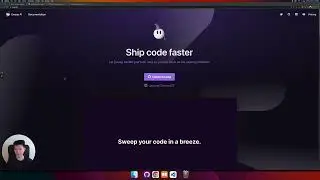 Using Sweep to add a banner to our landing page!