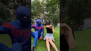 Okk Spider-man vs Money Heist 157 #spiderman #shorts #homic