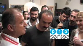 Fatih Terim BKM Ekibi ile bir arada