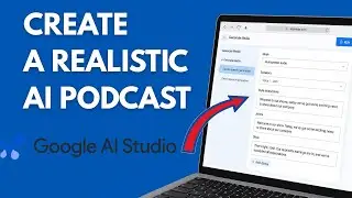Make a Realistic AI Podcast for Free in Minutes! - Google AI Studio Step-by-Step Guide in 2025