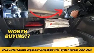 3PCS Center Console Organizer Compatible with Toyota 4Runner 2010-2024 | Worth Buying?