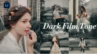 How to edit Dark Film Tone Lightroom Preset | Mobile Tutorial Free DNG | Film Tone Preset