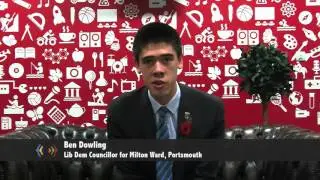 Portsmouth VideoTalks: Ben Dowling, Liberal Democrats- Free Undergraduate Education