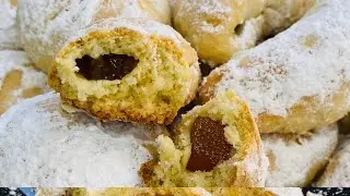 Крехки, топящи се в устата #локумки / kıyır,kıyır ağızda eriyen #lokumlu #kurabiyeler