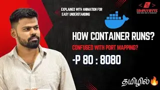 Docker Run Command & Port Explained | How Docker Container Works in Tamil | Simple byte #4