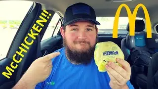 McCHICKEN REVIEW! (McDonalds, Wellsville, NY) Chicken Sandwich Review #1