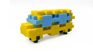Plus-Plus Yellow Bus Tutorial