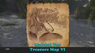 ESO Malabal Tor Treasure Map VI, Location, The Elder Scrolls Online, Treasure Map 6