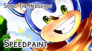 Sonic The Hedgehog [SpeedPaint]