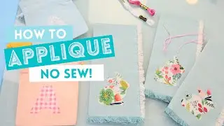 HOW TO CUT FABRIC WITH CRICUT | HOW TO APPLIQUE WITHOUT A SEWING MACHINE |  EASTER BUNNY APPLIQUE