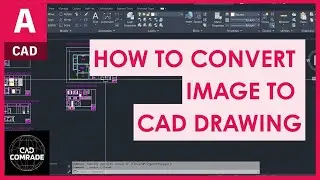 How to convert image to cad drawing