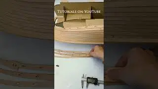 Building model of the Viking ship OSEBERG