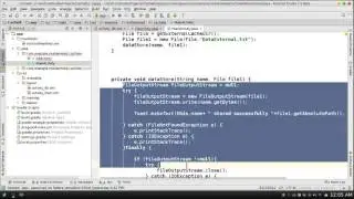 147 Android Studio Read from Cache internal & External
