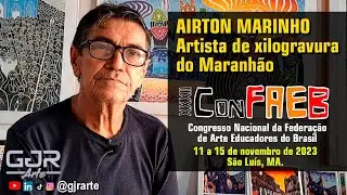 AIRTON MARINHO - Artista de xilogravura do Maranhão.