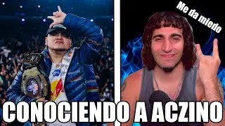 PROFESOR REACCIONA POR PRIMERA VEZ A ACZINO 🤘 IMPONE MIEDO