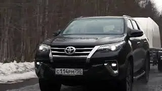 Toyota Fortuner — лучший друг рыбака!