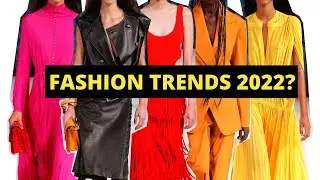 Top Fashion Trends For 2022 (Vogue, Glamour, Harper's and bazaar)