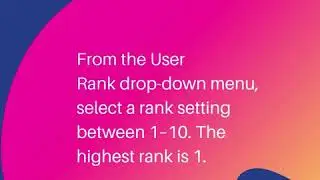 Configure User Rank Hierarchy - CUCM - Cisco Call Manager
