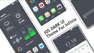 CARA MEMBUAT TAMPILAN HP INFINIX MENJADI IOS DARK UI!!!!
