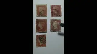 Penny Red Stamps 