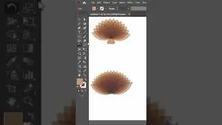 How to make Quick Flower design ,Adobe illustrator, Logo Design tutorial