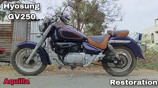 Hysoung Aquilla GV250 Restoration | Ep-1 | Dismantling