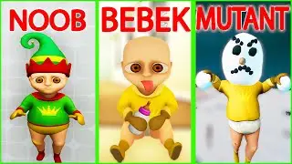 NOOB & BABY & MUTANT BABY BATTLE 🤣 Baby in Yellow