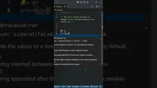 chr() in python with ascii value in hindi