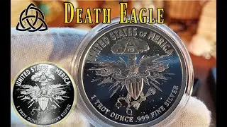 1 oz Death Eagle Silver Shield Mini Mintage