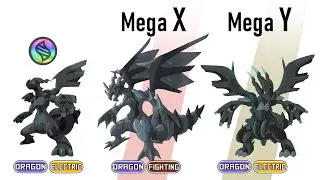 The Tao Trio Pokémon Mega X/Y Evolve : Reshiram Zekrom Kyurem