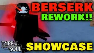 BERSERK REWORK SHOWCASE | Type Soul Berserk Shikai Rework Showcase and PVP #typesoul