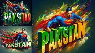 Make your Country name with super heroes AI Magic