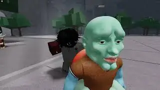 Using private server commands to prank my friend in the strongest battle grounds