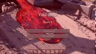 When you spawn at the wrong place