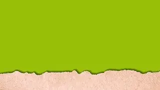 Paper Lower Third Green Screen 4K