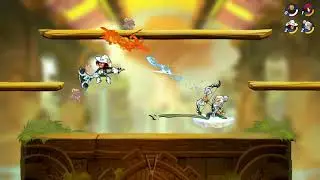 brawlhalla hammer bow team combo