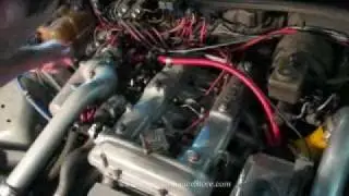 Supercharged Alfa Romeo 4cyl Engine Compartment Tour